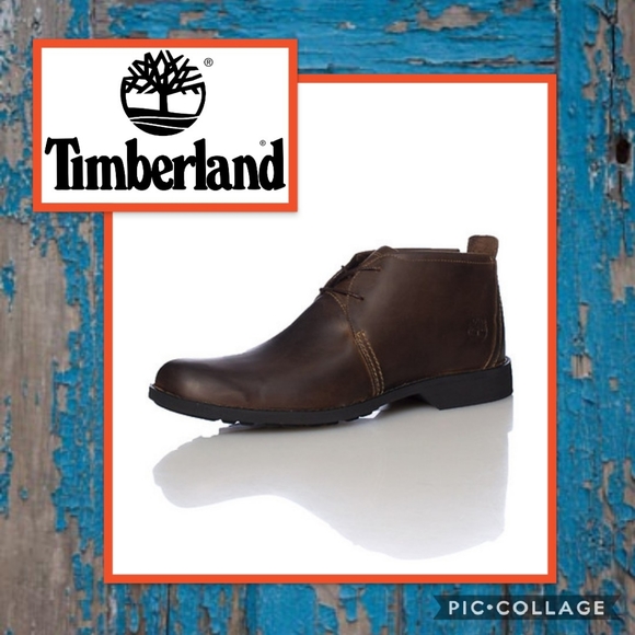 Timberland Other - Timberland Brown Leather Chukka  Size 10.5